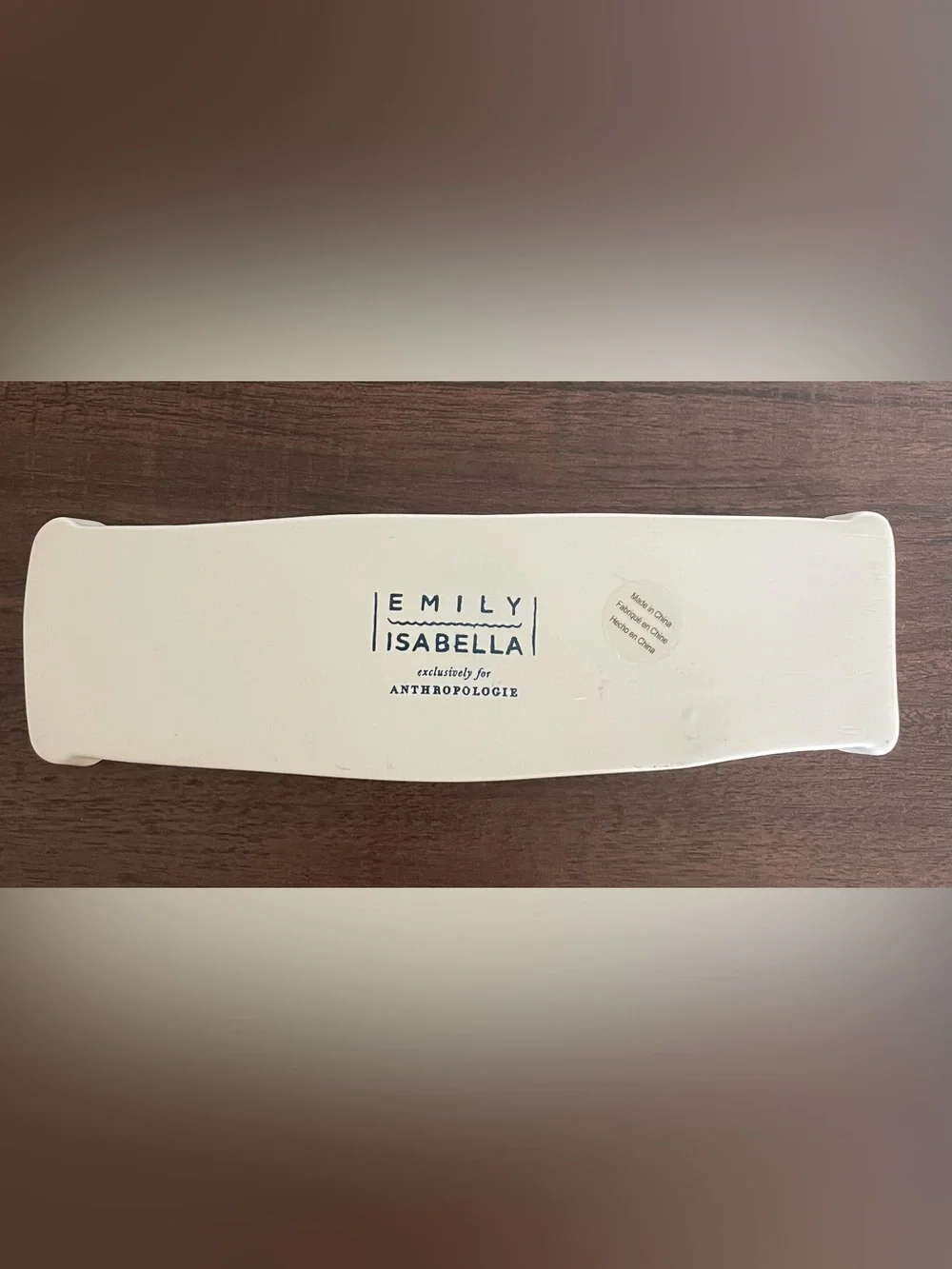 New! NWT Anthropologie Emily Isabella Trinket Dish in Long.